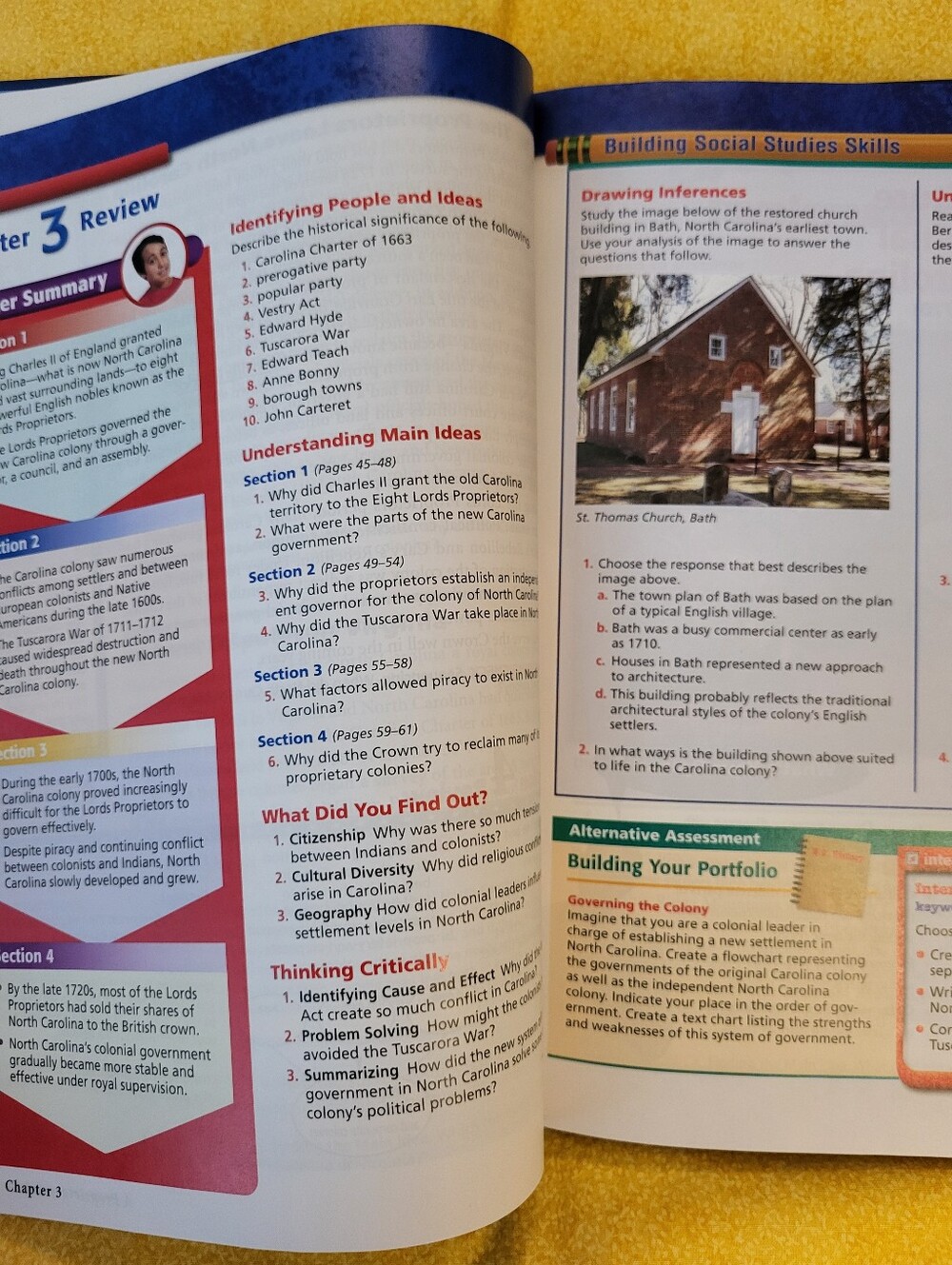 New "North Carolina" Textbook (Holt Hardcover) - Picture 8 of 10